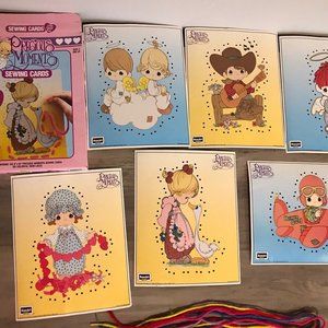 1991 Rose Art Precious Moments Seeing Cards